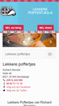 Mobile Screenshot of lekkerepoffertjes.nl